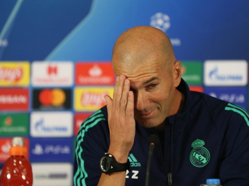 Zidane flet për lëndimin e Benzemas dhe tregon nëse francezi do të luaj ndaj Atalantës