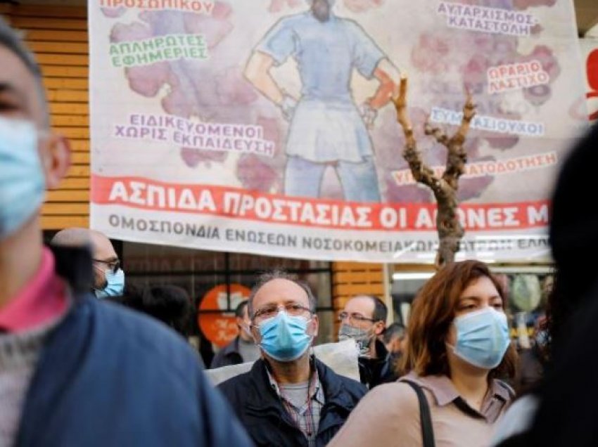 Mjekët grekë protestojnë për kushtet në spitale