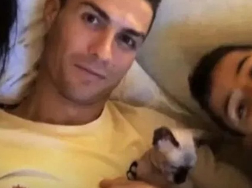 Ronaldo dhe Georgina të shqetësuar për macen e tyre që u aksidentua nga një veturë – e dërgojnë me aeroplan privat në Spanjë për shërim