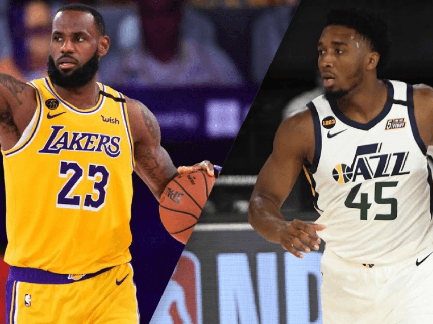 Të enjten dueli mes L.A Lakers dhe Utah Jazz
