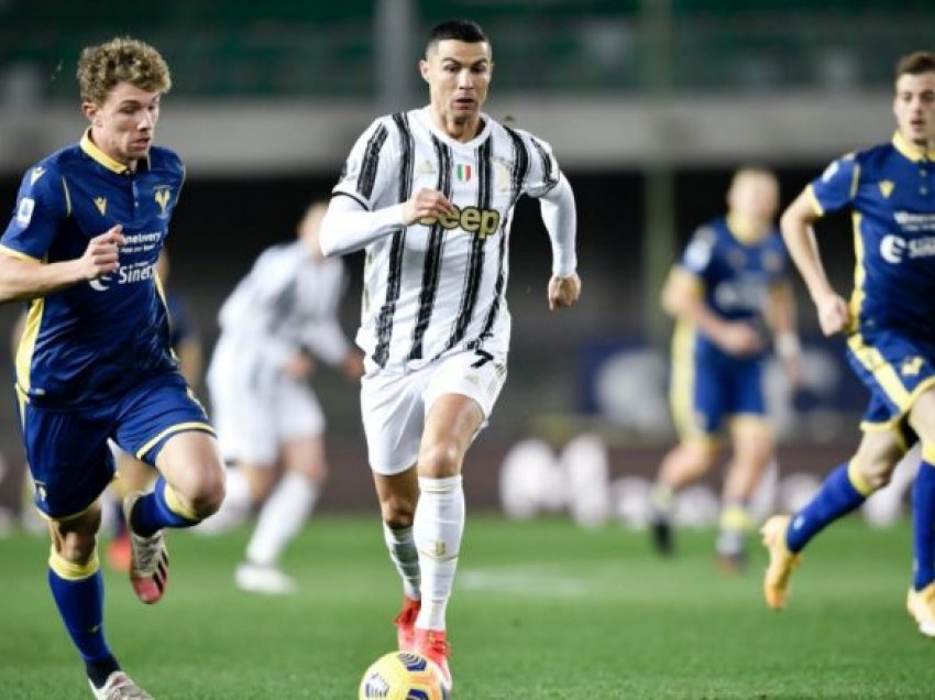 Juventusi nuk arrin më shumë se një barazim në udhëtim te Verona