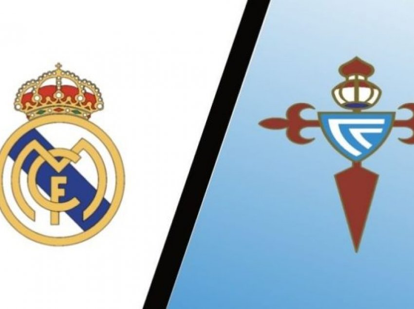 Real Madrid – Celta Vigo, formacionet zyrtare