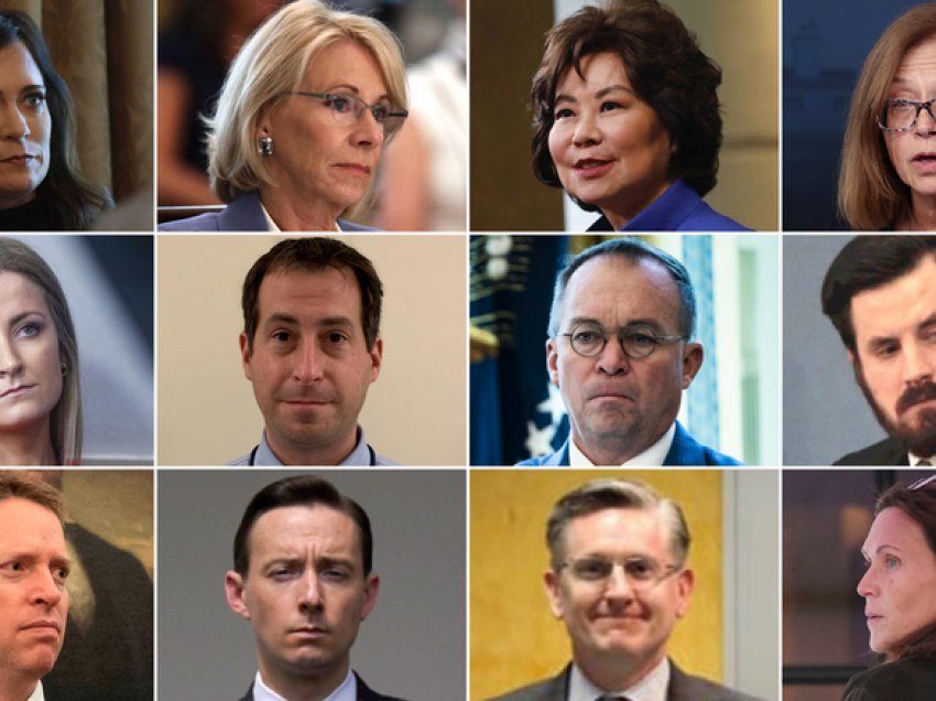 Pasojat e trazirave në Kapitol, anëtarët e kabinetit të Trump vazhdojnë dorëheqjet