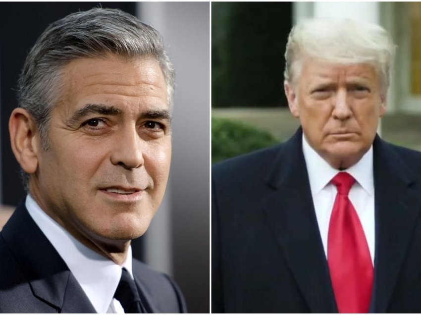 George Clooney i ashpër me Trump