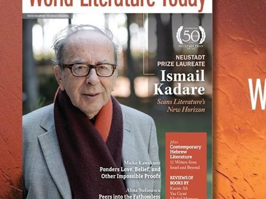 Ismail Kadare ‘pushton’ ballinën e revistës “Word Literature Day”