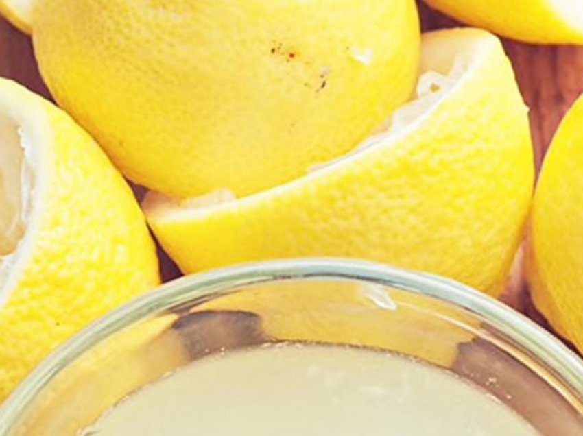 Lëngu i limonit si tonik special për organizmin