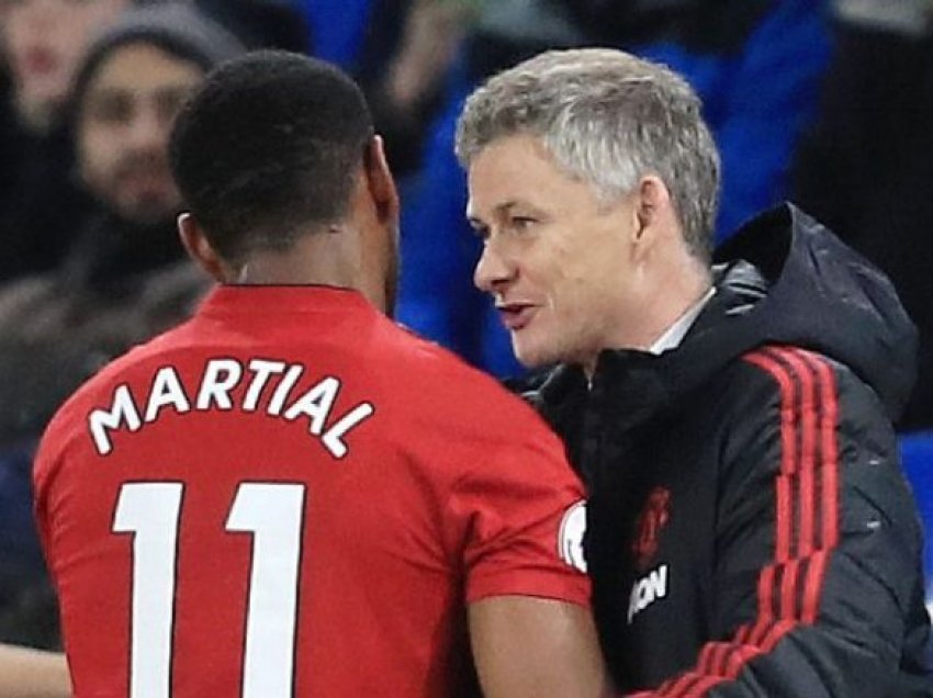 Solskjaerit i thuhet se Martial do e shkarkojë nga Manchester United