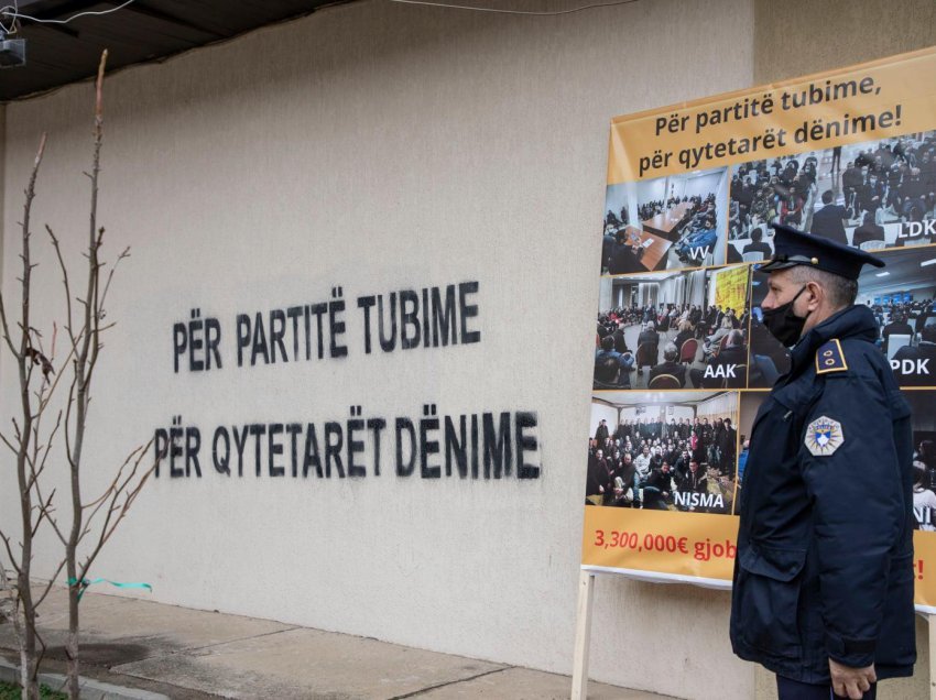 Protesta para Policisë, PSD dënohet me 200 euro
