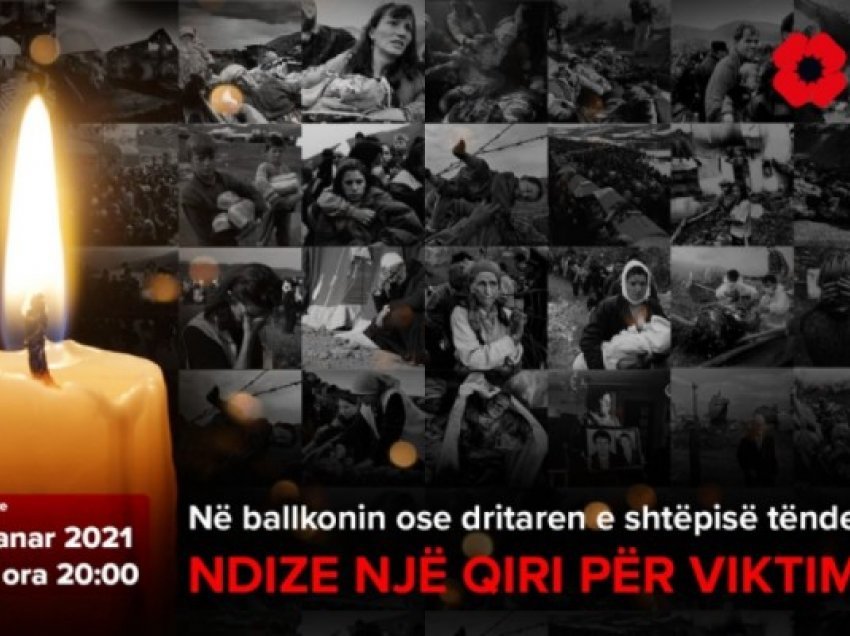 Në përkujtim të gjenocidit ndaj shqiptarëve do të ndizen qirinj nëpër ballkone