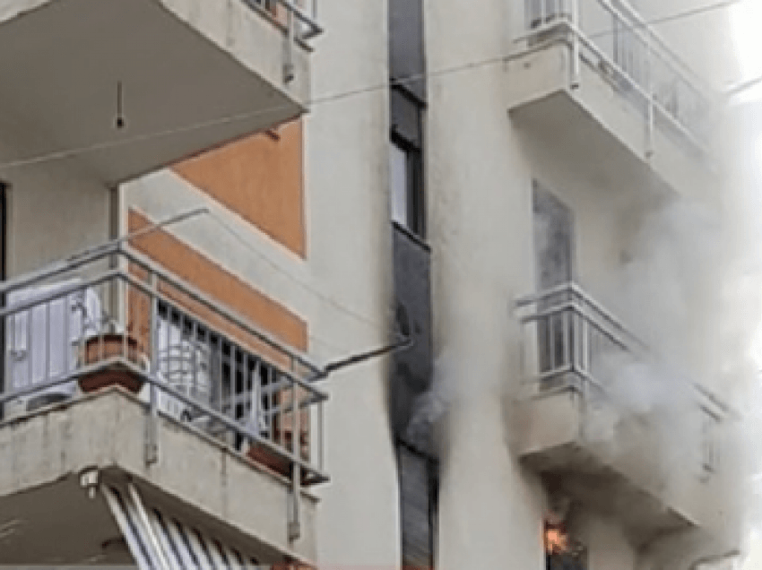 Zjarr në një apartament pranë teleferikut në Dajt
