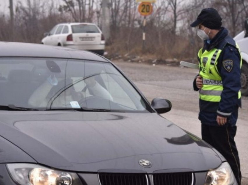 Gjobiten 221 vozitës në Shkup, 58 për tejkalim të shpejtësisë