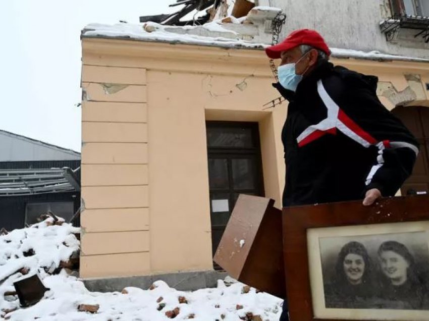 Kafshimet e dimrit mbi viktimat e tërmetit në Kroaci