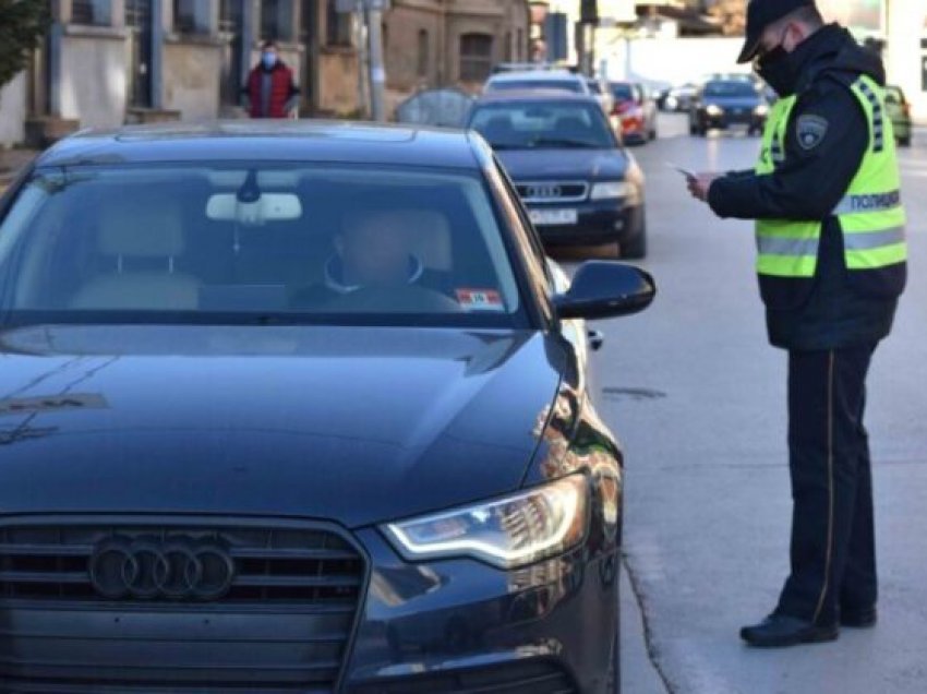 Policia vazhdon kontrollet në trafik, ja sa vozitës u gjobiten vetëm në Shkup