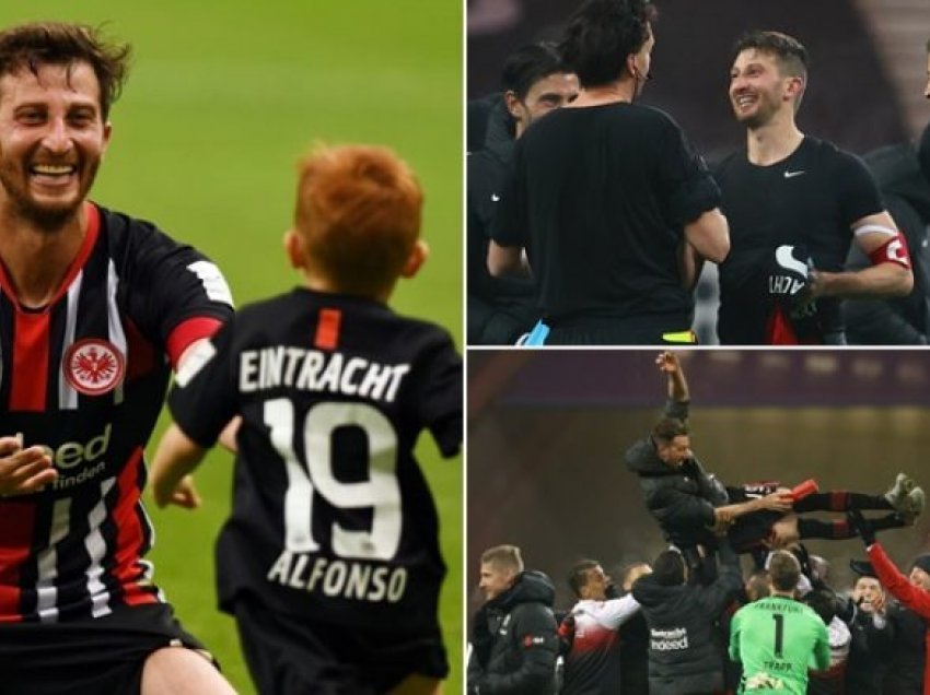 “Më mungon shumë djali, dua ta shoh duke u rritur” – kapiteni i Frankfurt, Abraham ka lënë Bundesligën që të luajë për një klub amator në vendlindje