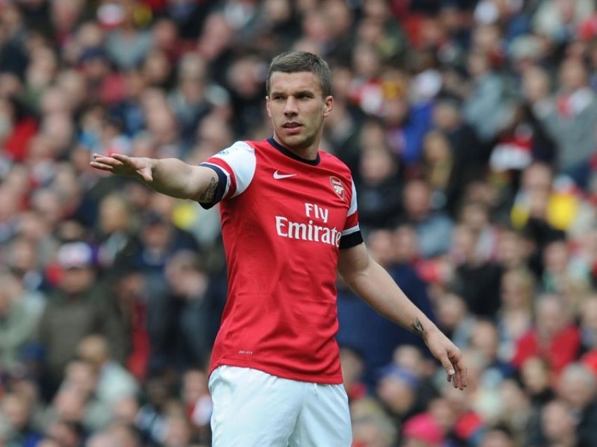 Podolski, i ashpër me Arsenalin