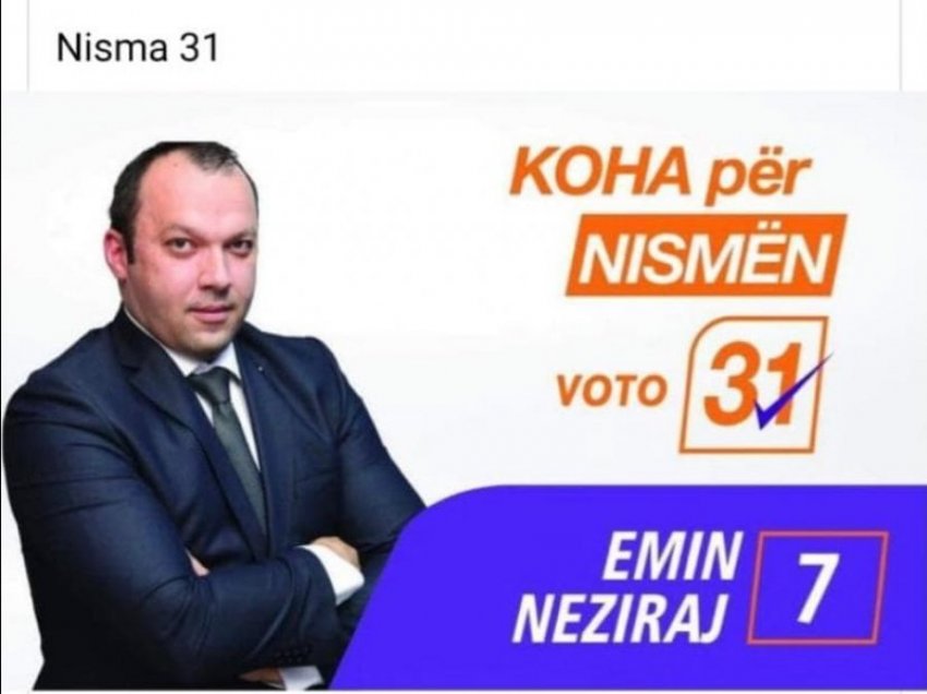 Emin Neziraj ish-kandidat i Nismës tash gjendet në Listën e boshnjakëve të Emilija Rexhepit