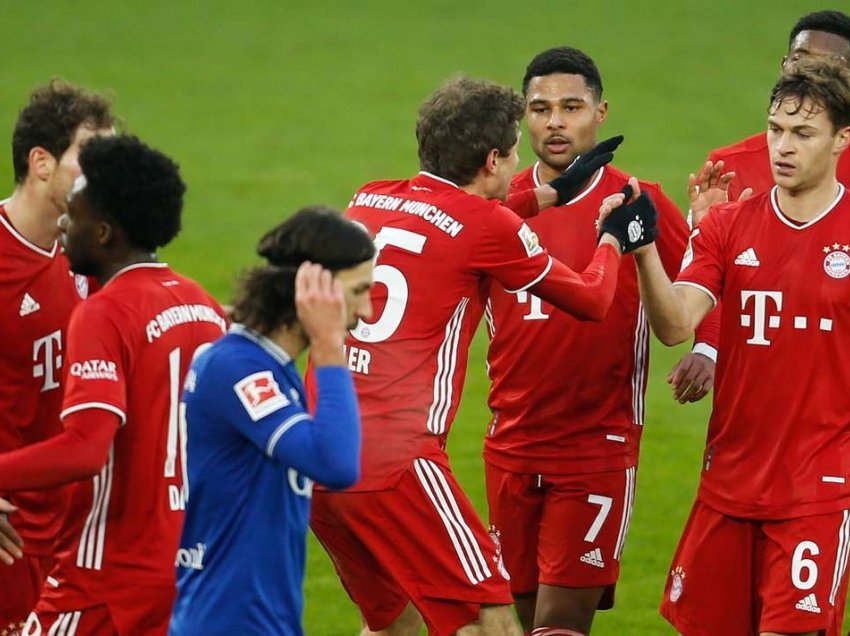 Muller, Lewandowski dhe Alaba, ia sigurojnë fitoren Bayernit