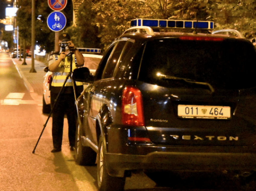 88 dënime për tejkalim shpejtësie në rrugën Shkup-Tetovë, kontroll të policisë do të ketë edhe sot
