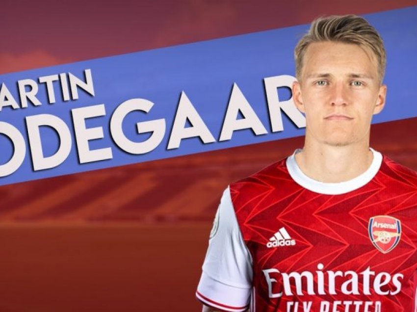 Odegaard kalon ditën në qendrën stërvitore të Arsenalit 