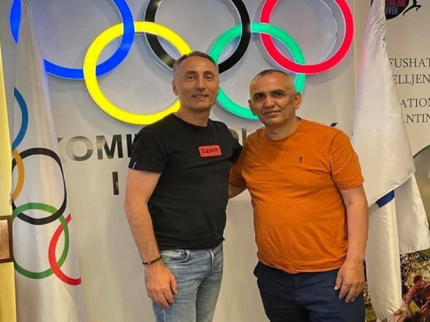 ​Takohen kryetari i Komitetit Olimpik Ismet Krasniqi dhe ai i Odës së Afarizmit të Kosovës Skënder Krasniqi, shprehen të gatshëm për bashkëpunim