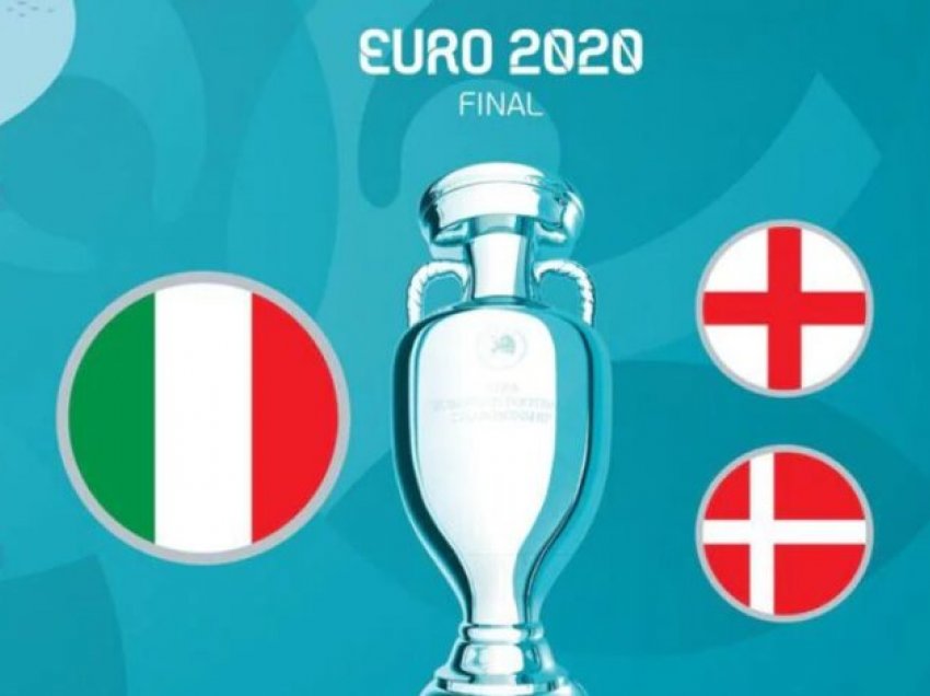 Anglia apo Danimarka në finale përball Italisë?