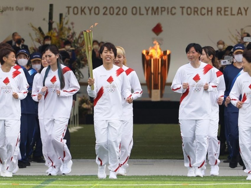 Pishtari me flakën olimpike nuk do të ecë në rrugët e Tokios