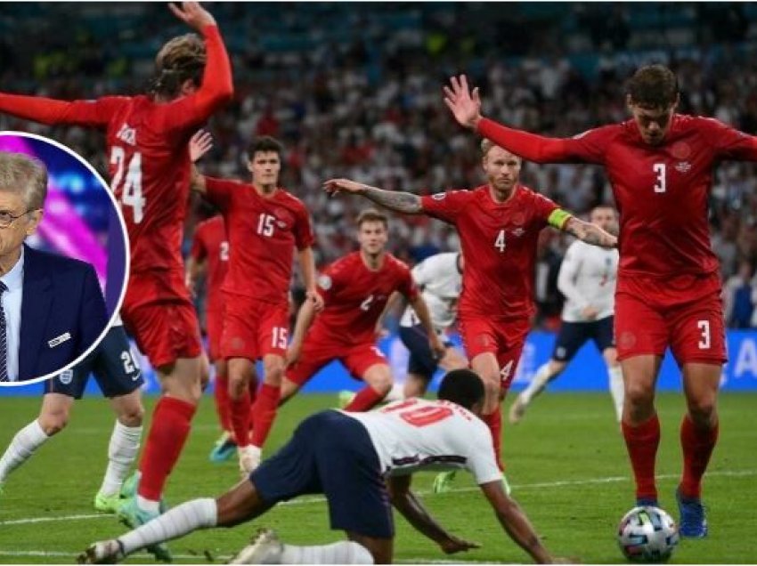 Ndeshja Angli-Danimarkë, Arsen Wenger: Nuk kishte penallti