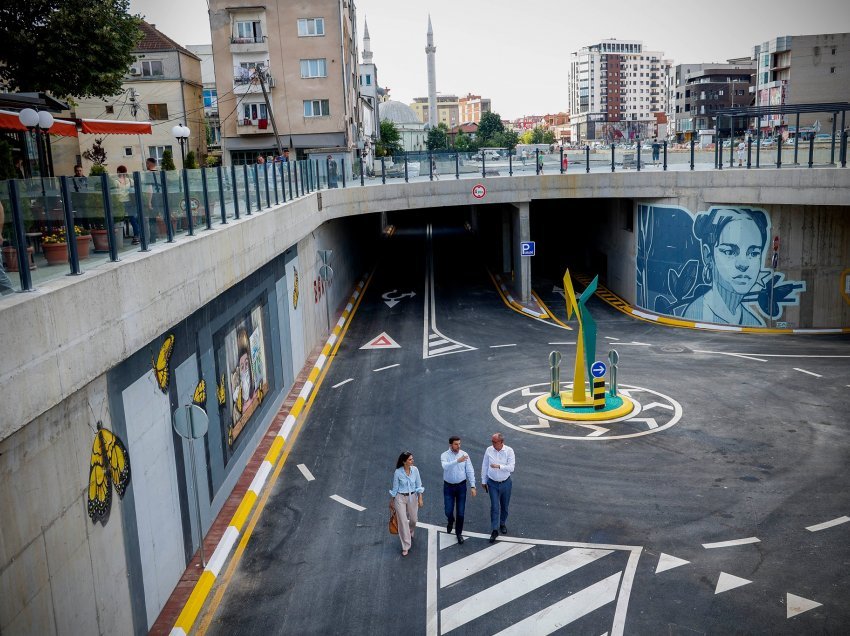 Sot përurohet nënkalimi kryesor për vetura dhe këmbësorë i projektit ‘’Bashkimi i Qytetit’’ në Ferizaj