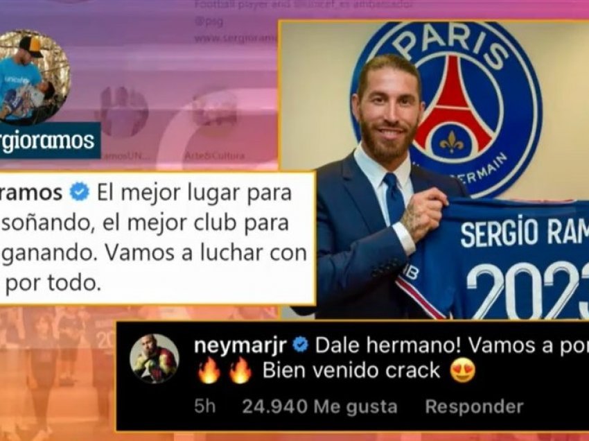 Neymar i komenton Ramosit