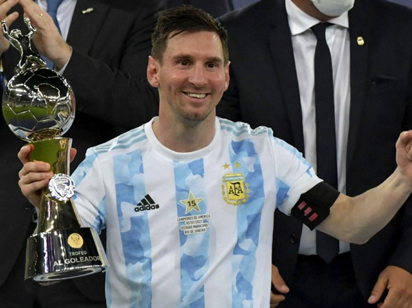 Leo Messi shpallet “Lojtari më i mirë” dhe “Këpuca e Artë” e “Copa America”
