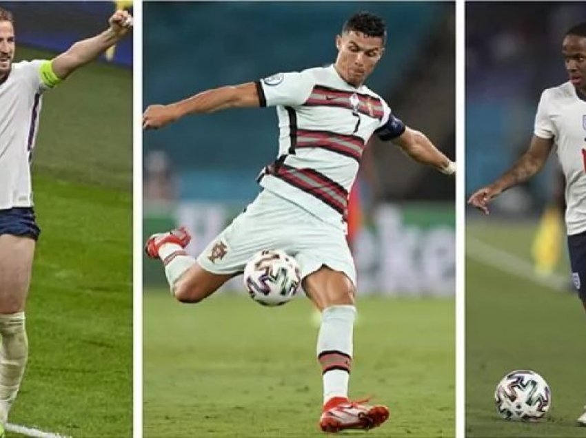 Kush do të fitojë “Këpucën e Artë” në Euro 2020: Ronaldo, Kane apo Sterling