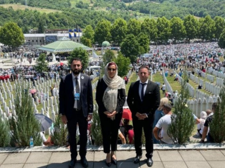 ​Mehaj tek Memoriali i Gjenocidit në Srebrenicë: Bota nuk duhet të hesht