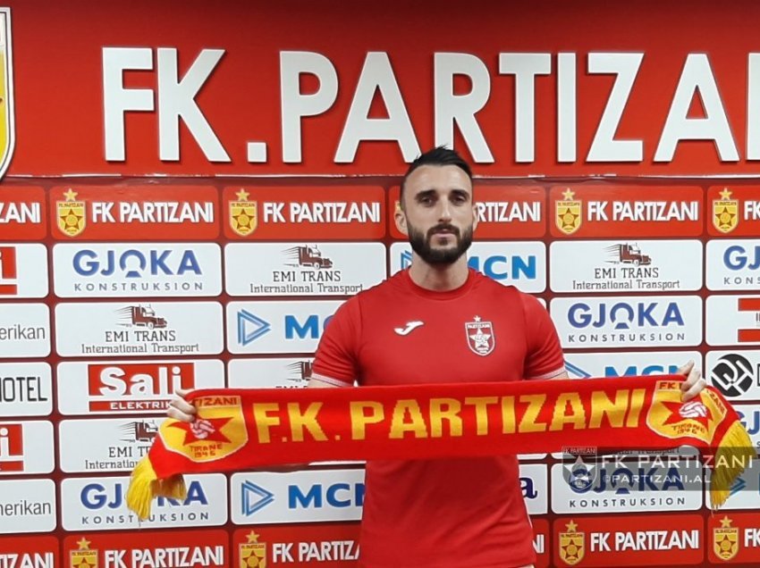 Partizani nga Tirana zyrtarizon 28-vjeçarin