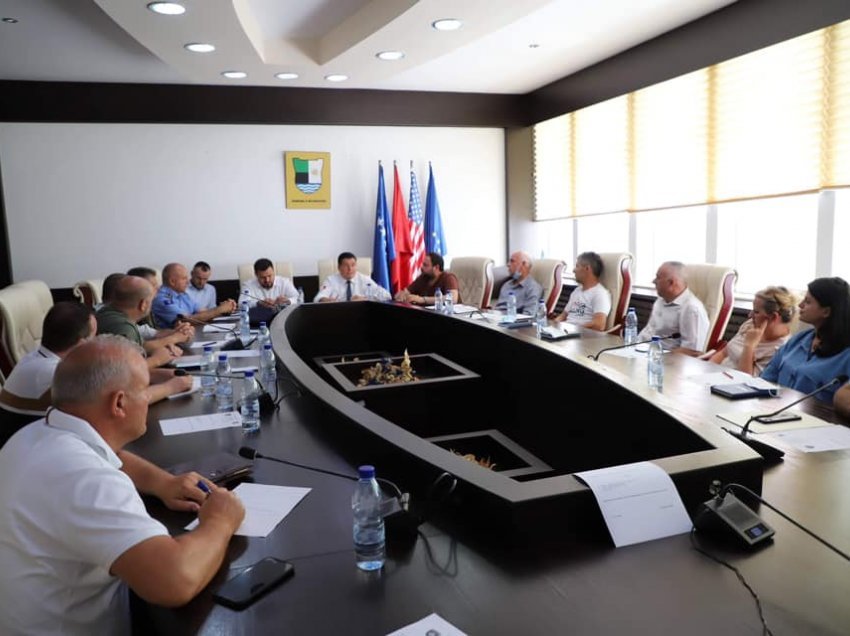 KKSB bisedoi për sigurinë e përgjithshme në Komunën e Mitrovicës
