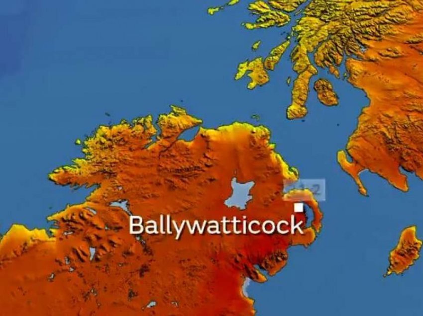 Rekord i temperaturave të larta në Irlandën Veriore