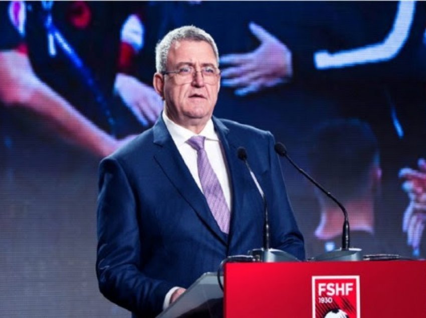 ​Presidenti i FSHF-së del në mbrojtje të Hysajt pas problemeve me tifozët e Lazios