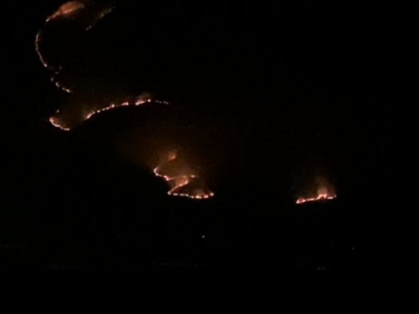 Situata alarmante në Dukat-Fushë/ Zjarri i Karaburunit po i drejtohet banesave