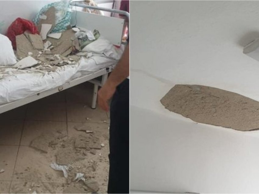 Incidenti në 1 Qershor, shembet tavani te Pediatria në Tiranë, plagoset një fëmijë