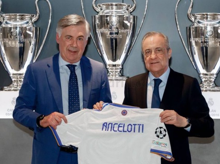Ancelotti flet për Ronaldon, ka disa fjalë edhe për Allegrin dhe Conten