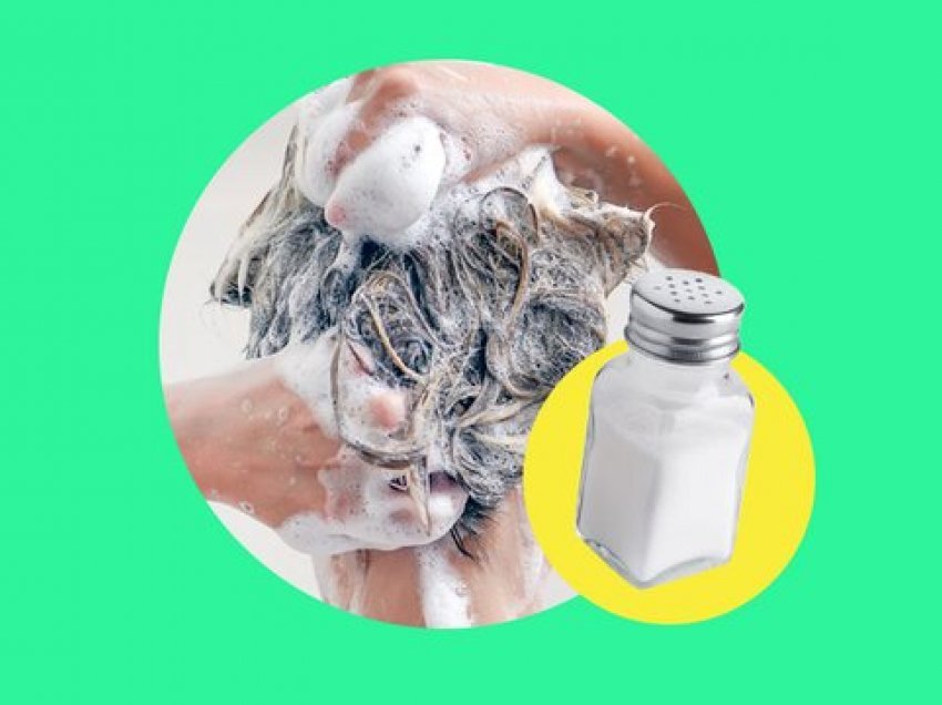 Pse është ide e mirë të shtoni kripë në shamponin e flokëve?