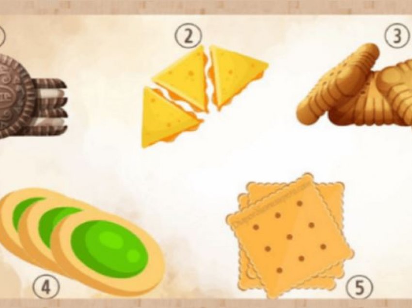 Test psikologjik: Zgjidhni një nga biskotat dhe zbuloni emocionet tuaja të fshehura
