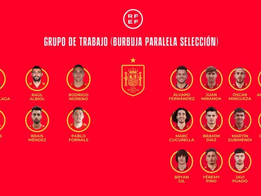 Enrique ka 17 lojtarë në një grumbullim paralel 