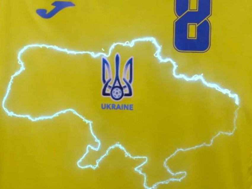 UEFA i kërkon Ukrainës të heqë sloganin patriotik nga bluza