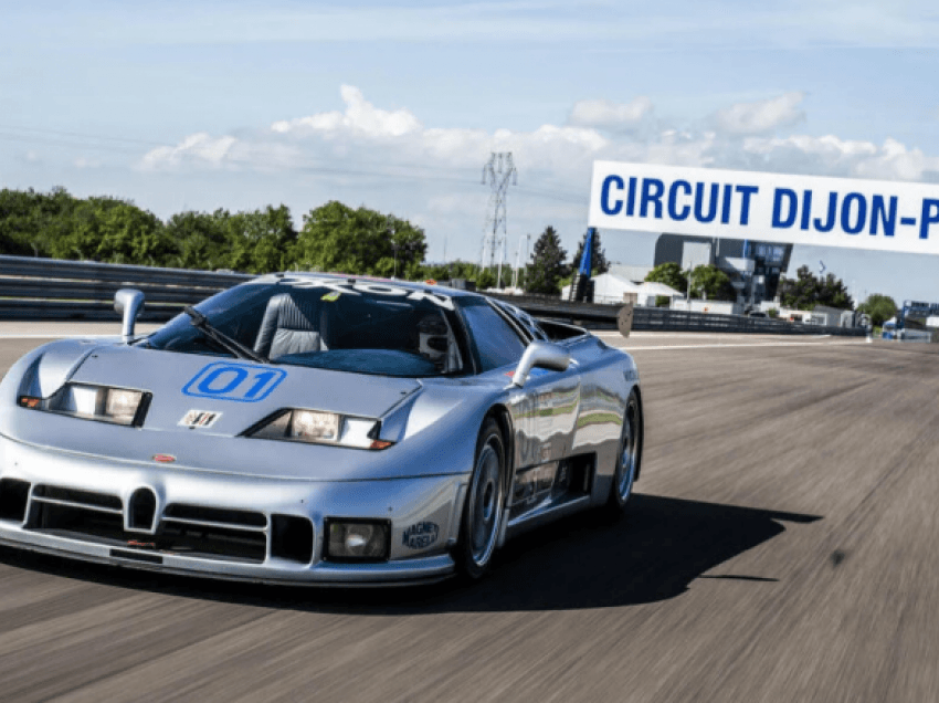 Është rikthyer në rrugë të mbarë pas 25 vitesh Bugatti EB110 Sport Competizione