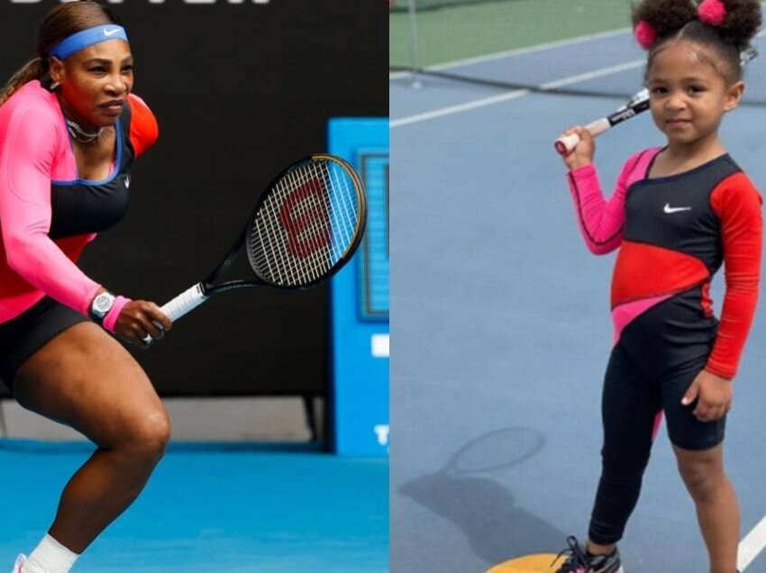 Vajza e Serena Williams vesh versionin ikonik të mamasë së vet 