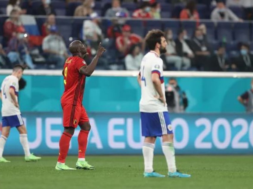 Belgjikë – Rusi, Lukaku shpallet futbollisti i ndeshjes