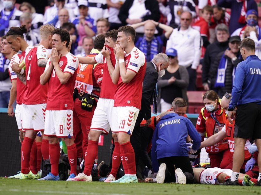 Bota e futbollit vijon të jetë ende e shokuar për atë që ndodhi me danezin