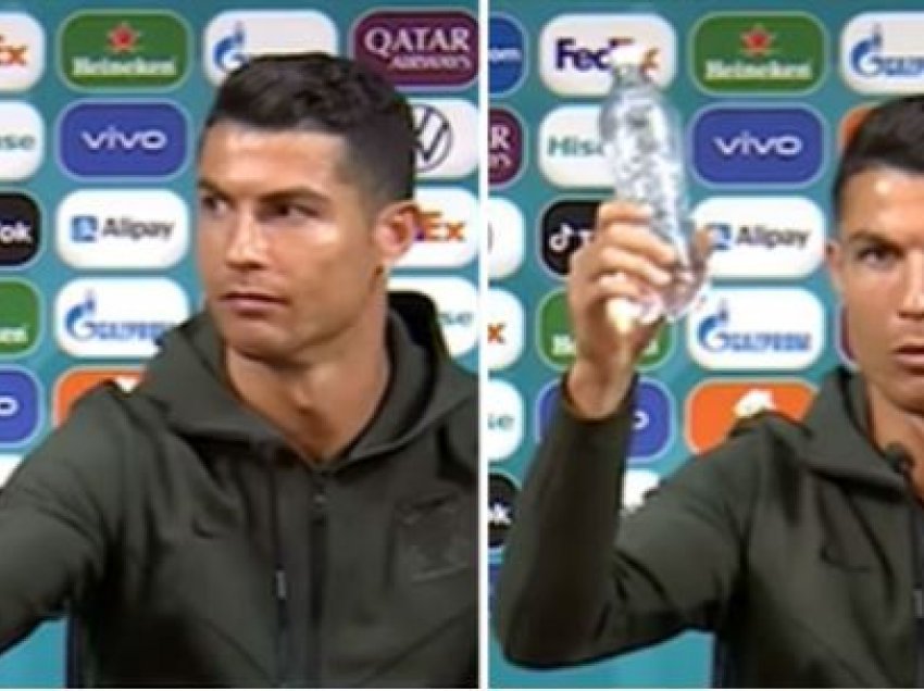 Gjesti i Ronaldos i kushton Coca-Colas 4 miliardë dollarë humbje për 24h 