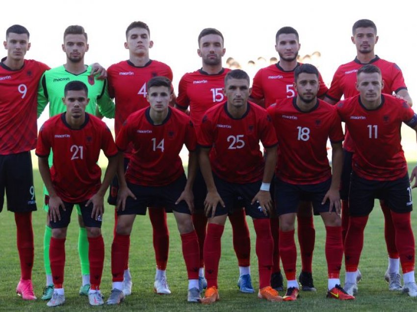 Kombëtarja shqiptare U-20 barazon me Malin e Zi