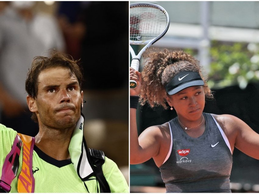 Naomi Osaka dhe Rafael Nadal tërhiqen nga Wimbledon-i